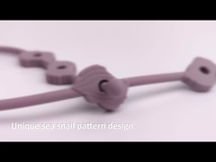 অ্যাডজাস্টেবল টিথিং ডামি বেবি সিলিকন প্রোডাক্ট প্যাসিফায়ার চেইন ক্লিপ