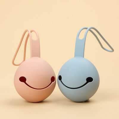 পোর্টেবল শক্ত চাবুক সিলিকন প্যাসিফায়ার কেস ভ্রমণের জন্য বহুমুখী