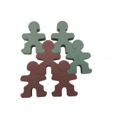 হালকা ওজনের অ-বিষাক্ত শিশুর সিলিকন পণ্যগুলি মসৃণ টেক্সচার সহ